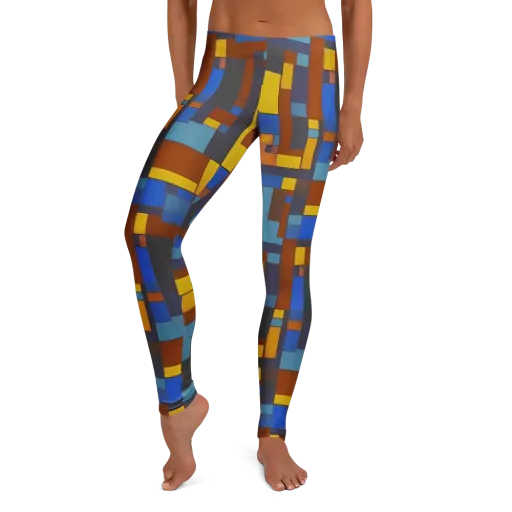 Modernist Ember on a Leggings