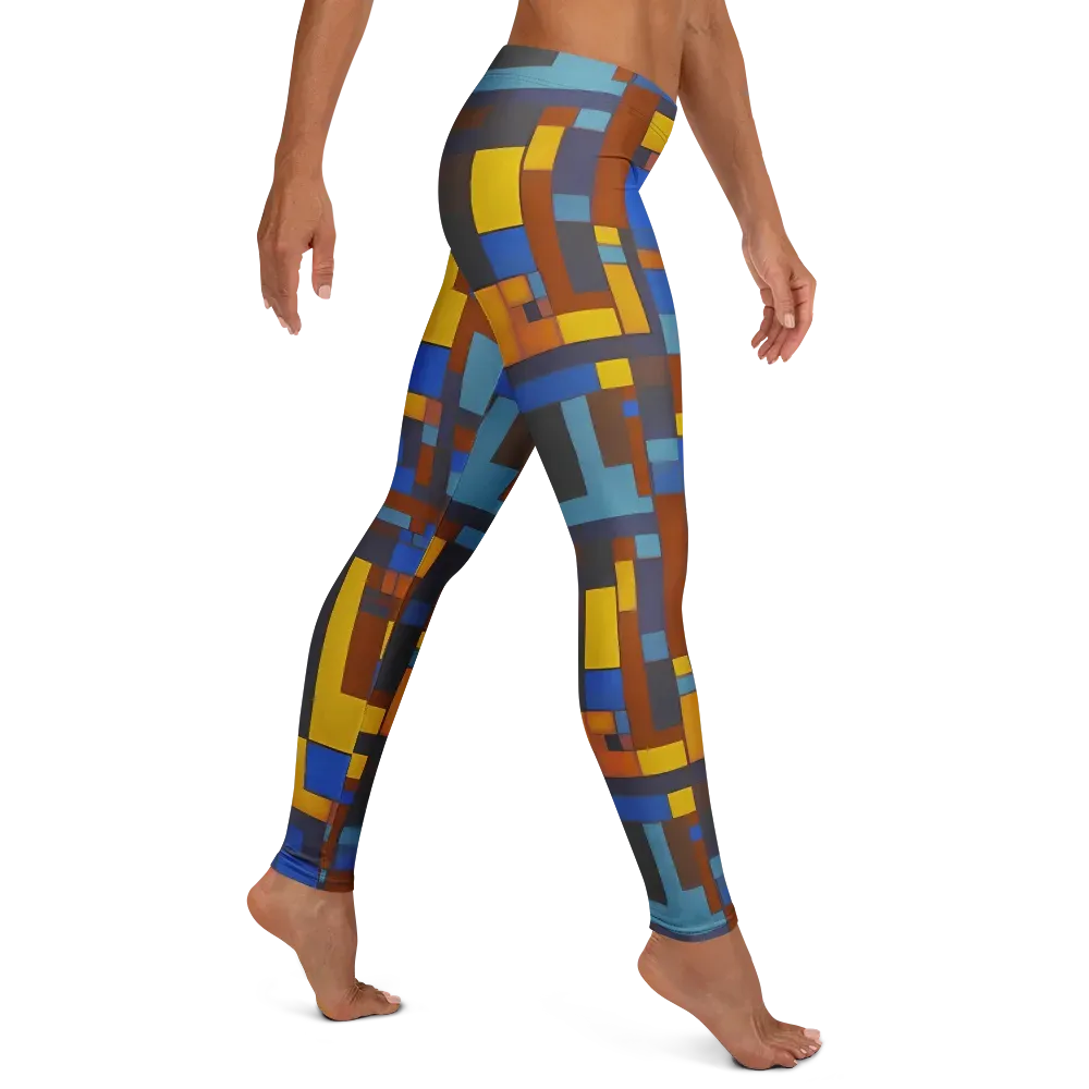 Modernist Ember on Leggings — Right