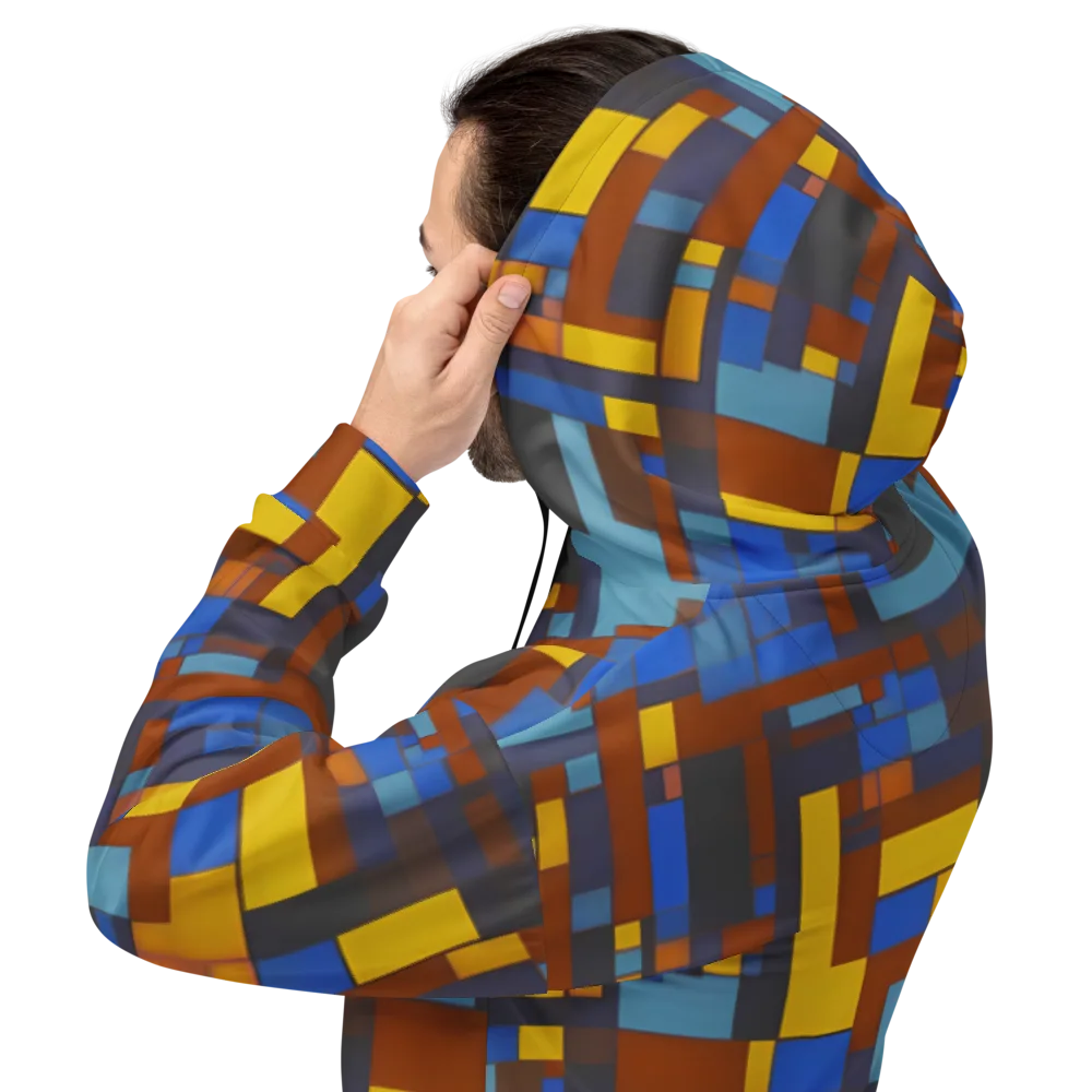 Modernist Ember on Hoodie — Back