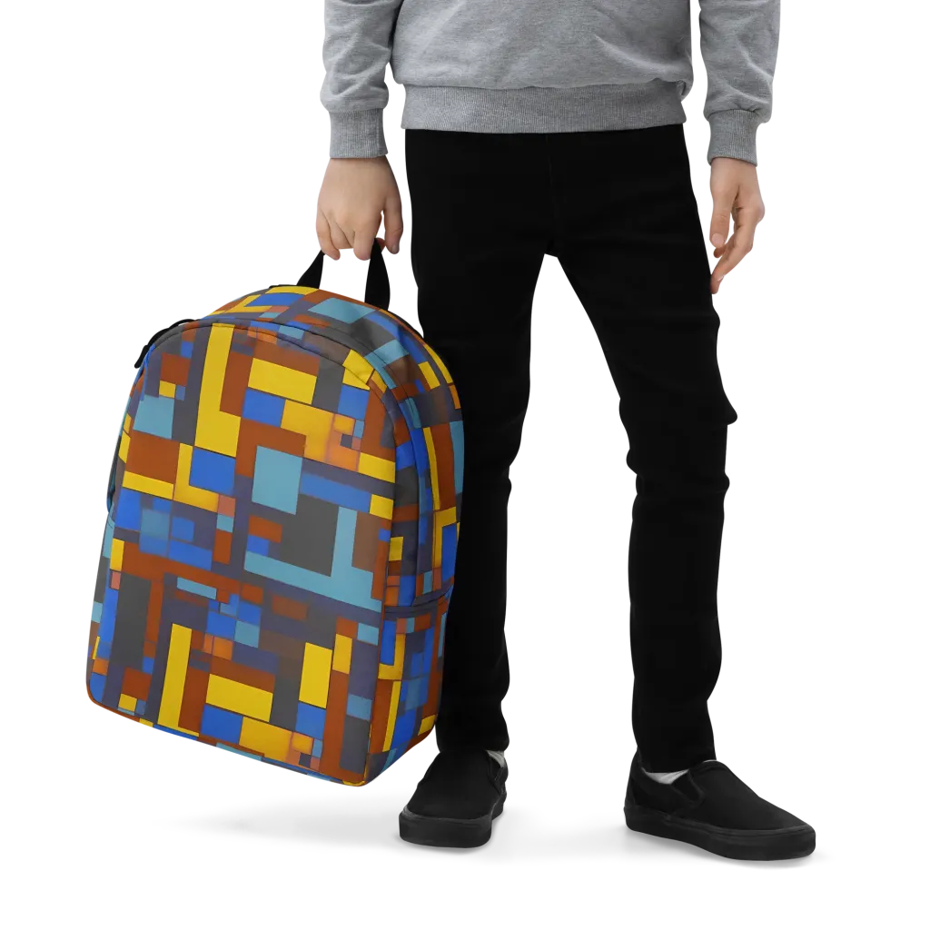 Modernist Ember on Minimalist Backpack — Zoomed-in