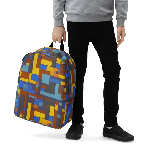 Modernist Ember on a Minimalist Backpack