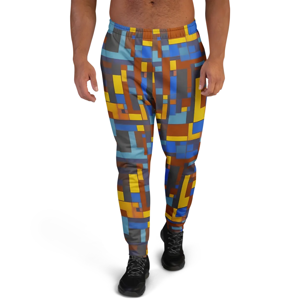 Modernist Ember on Men's Joggers — Front