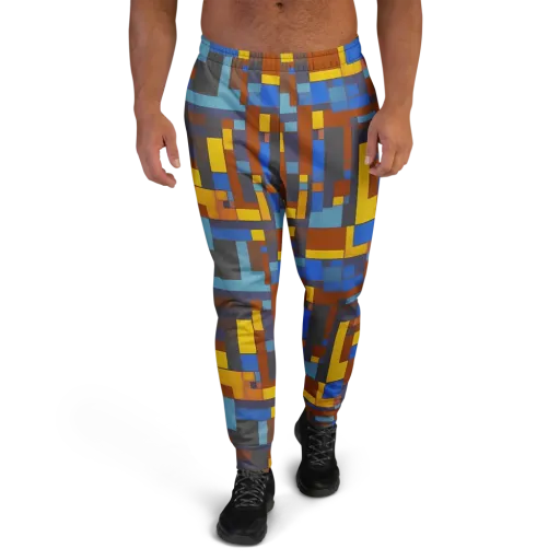 Modernist Ember on a Men's Joggers