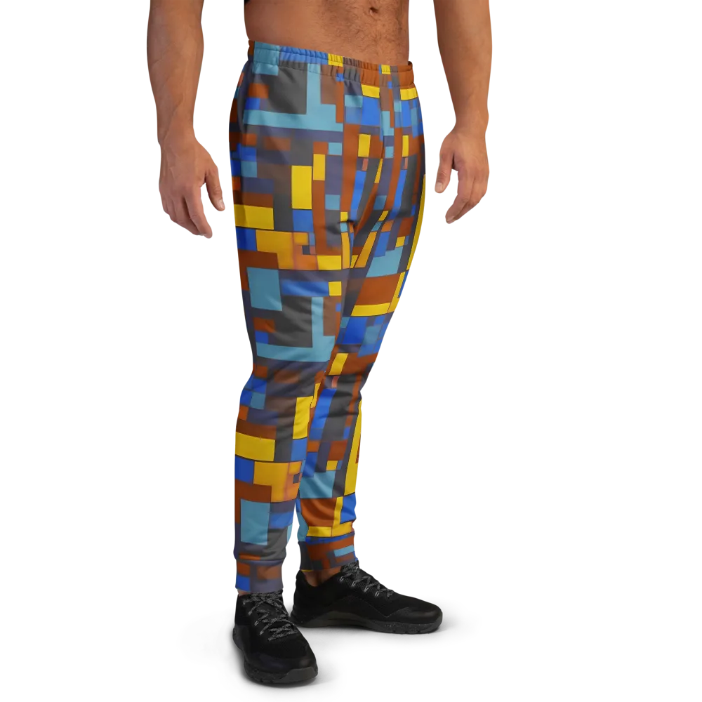Modernist Ember on Men's Joggers — Right