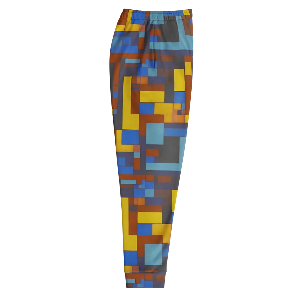Modernist Ember on Men's Joggers — Right
