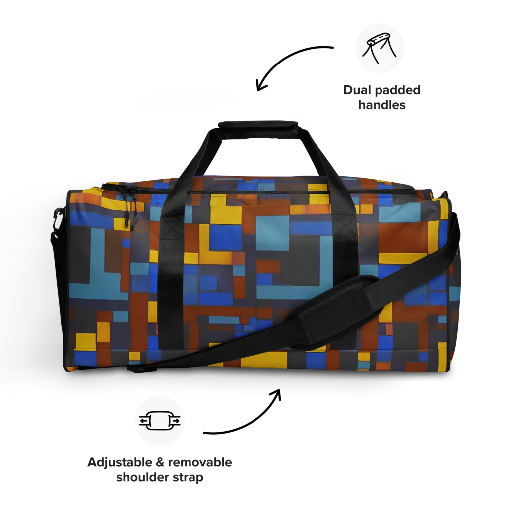 Modernist Ember on Duffle Bag — Front