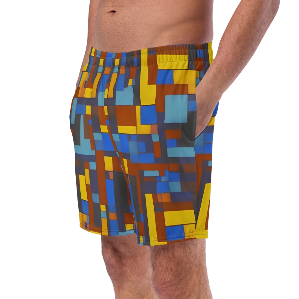 Modernist Ember on Swim Trunks — Left Front