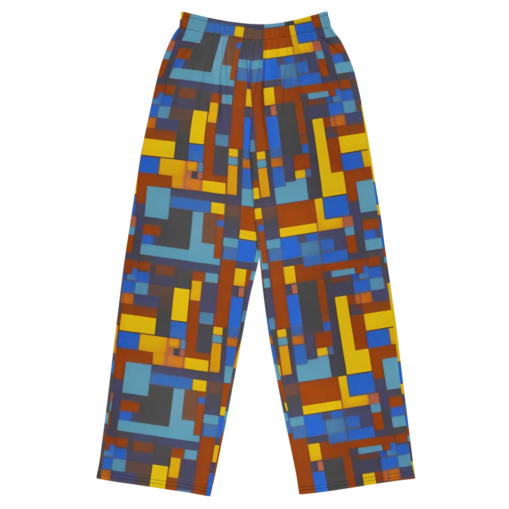 Modernist Ember on Wide-Leg Pants — Front