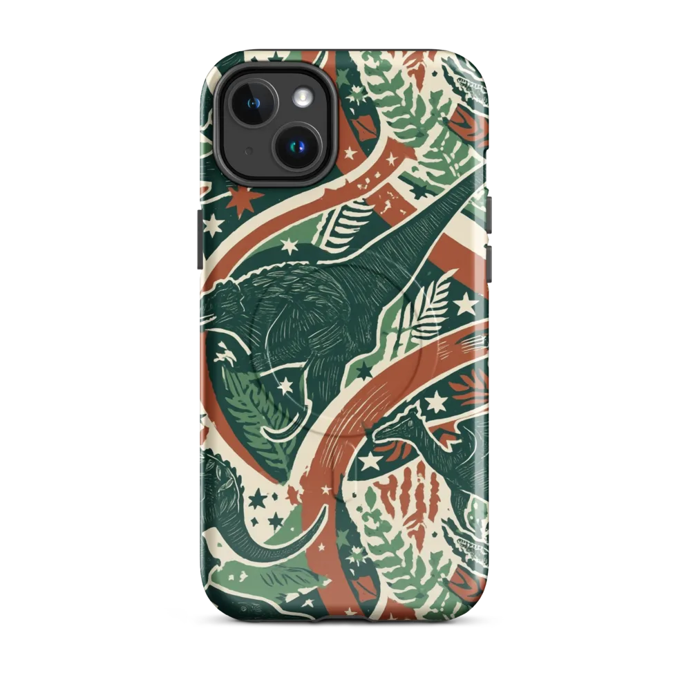 Rocket Menagerie on MagSafe Tough Case for iPhone® — Front