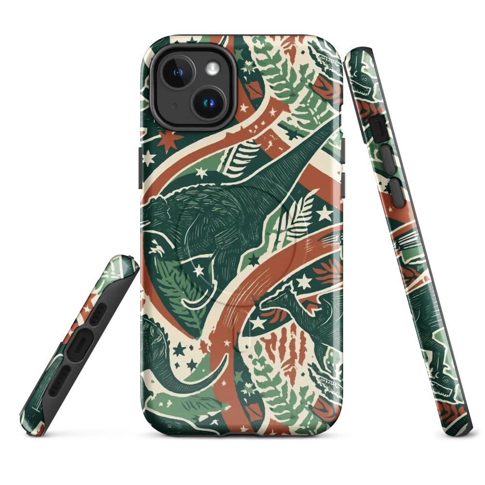 Rocket Menagerie on MagSafe Tough Case for iPhone® — Front