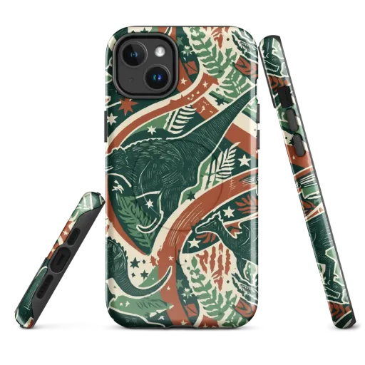 Rocket Menagerie on a MagSafe Tough Case for iPhone®