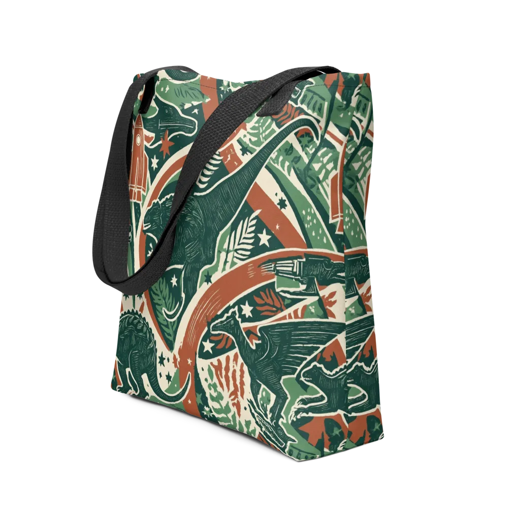 Rocket Menagerie on Tote Bag — Front