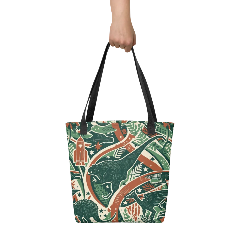 Rocket Menagerie on Tote Bag — Front