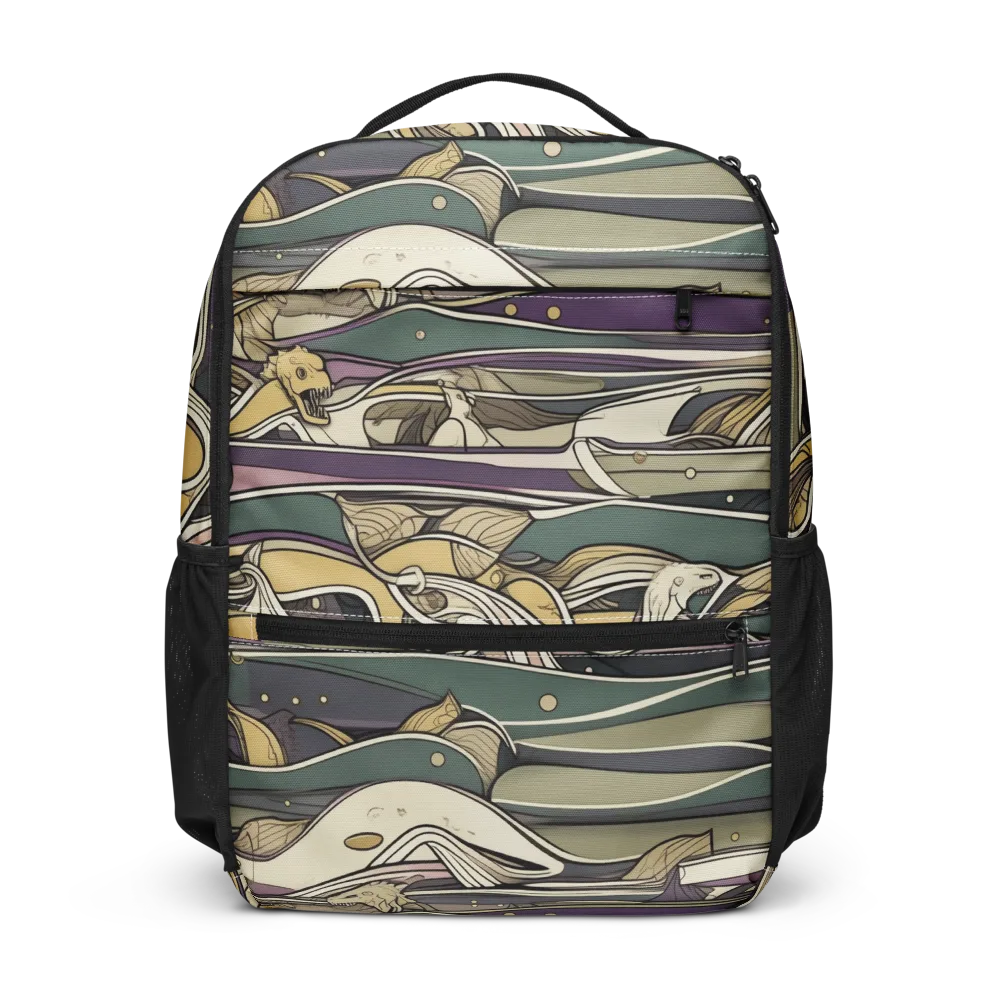 Paleo Drift on Utility Backpack — Front