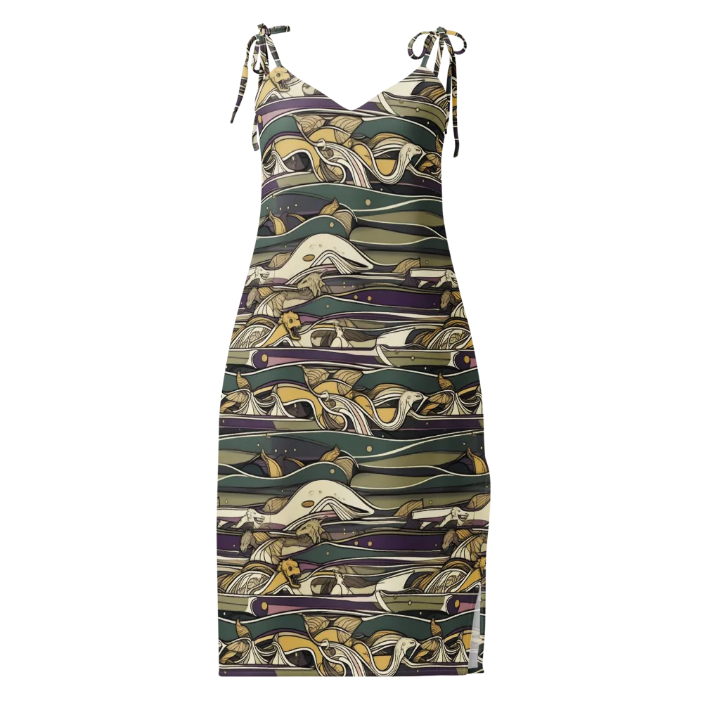 Paleo Drift on Slip Dress — Front