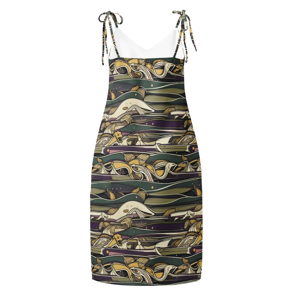 Paleo Drift on Slip Dress — Back