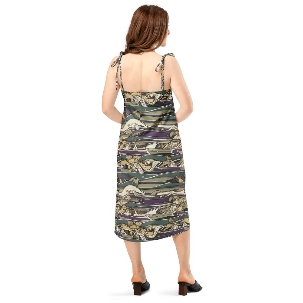 Paleo Drift on Slip Dress — Back