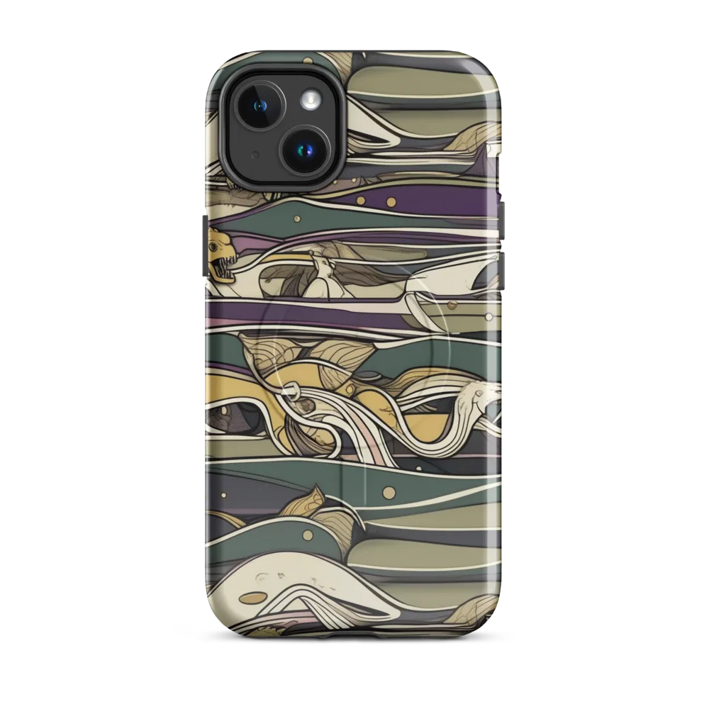 Paleo Drift on MagSafe Tough Case for iPhone® — Front