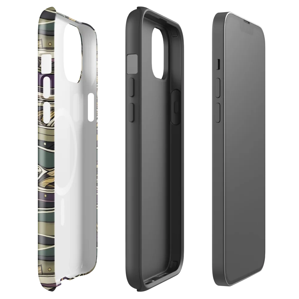 Paleo Drift on MagSafe Tough Case for iPhone® — Front