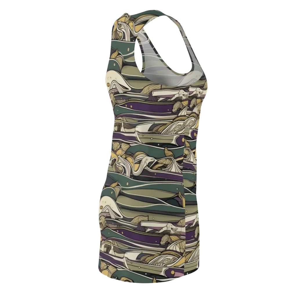 Paleo Drift on Racerback Dress — Back Side