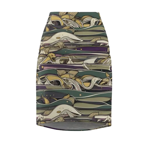 Paleo Drift on a Pencil Skirt