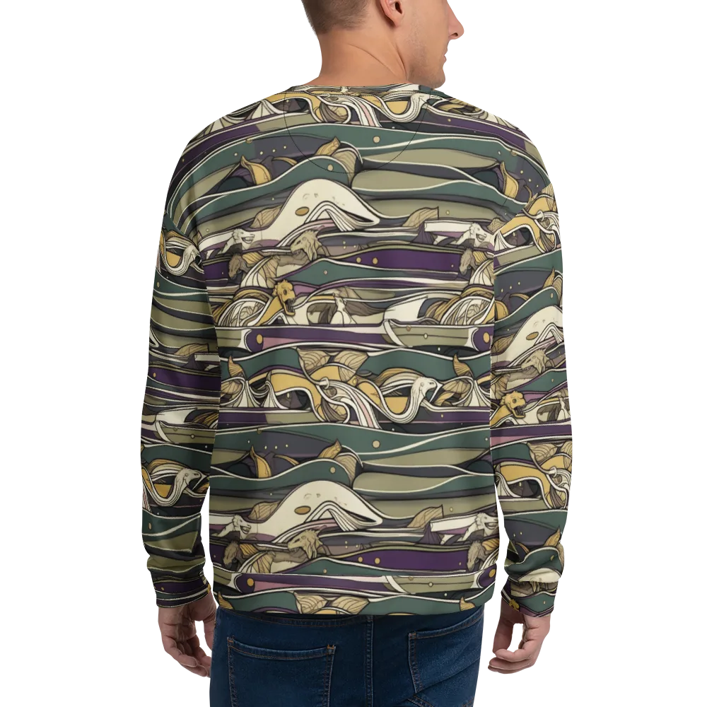 Paleo Drift on Sweatshirt — Back