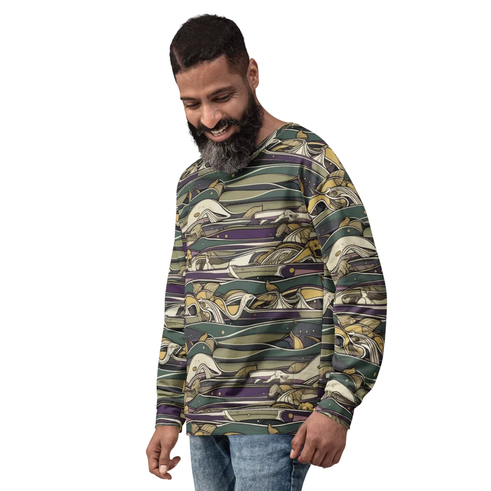 Paleo Drift on Sweatshirt — Left Front