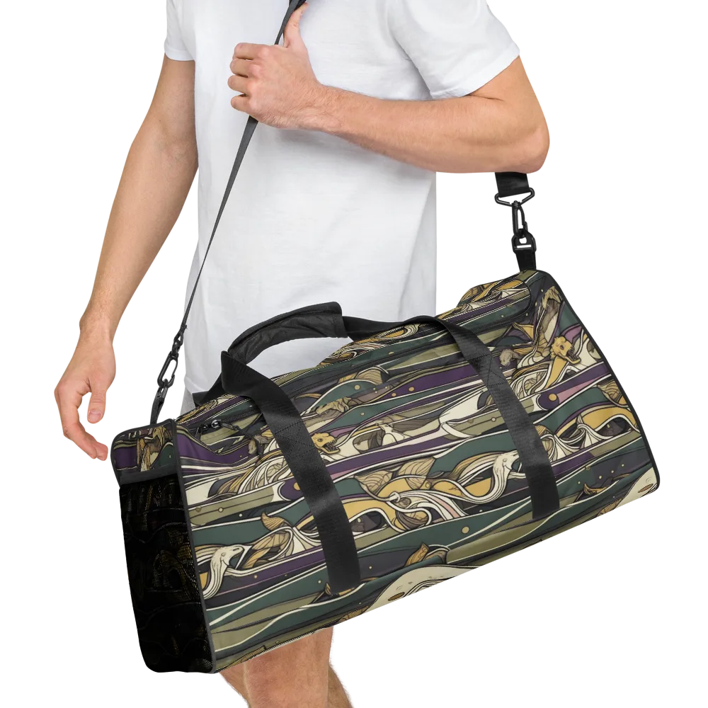 Paleo Drift on Duffle Bag — Right Front