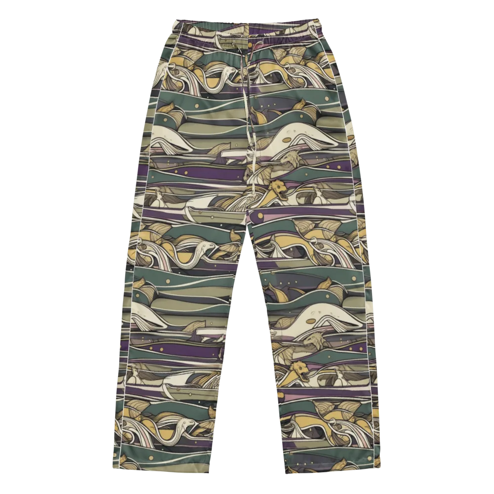 Paleo Drift on Women's Pajama Pants — Front