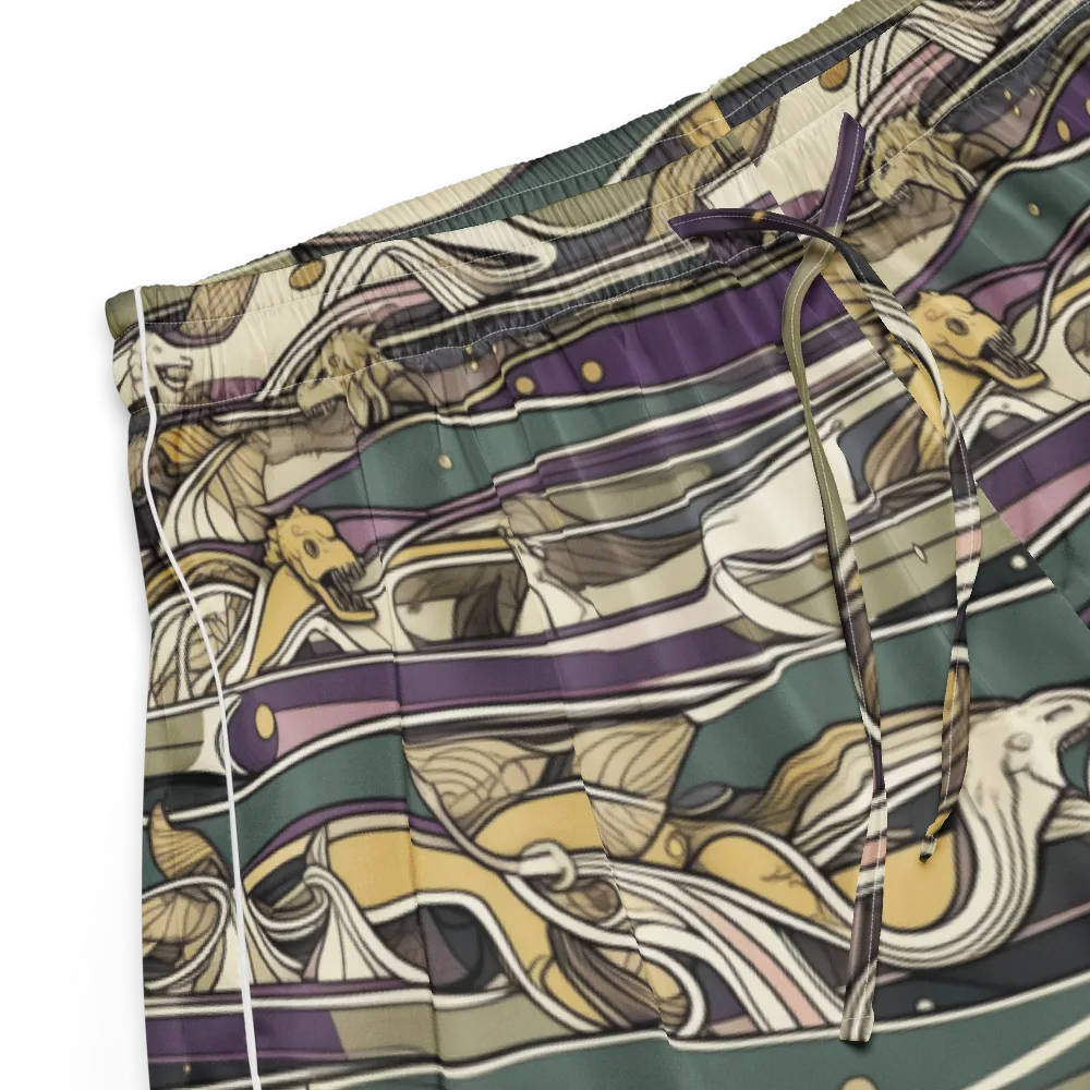 Paleo Drift on Women's Pajama Shorts — Product details