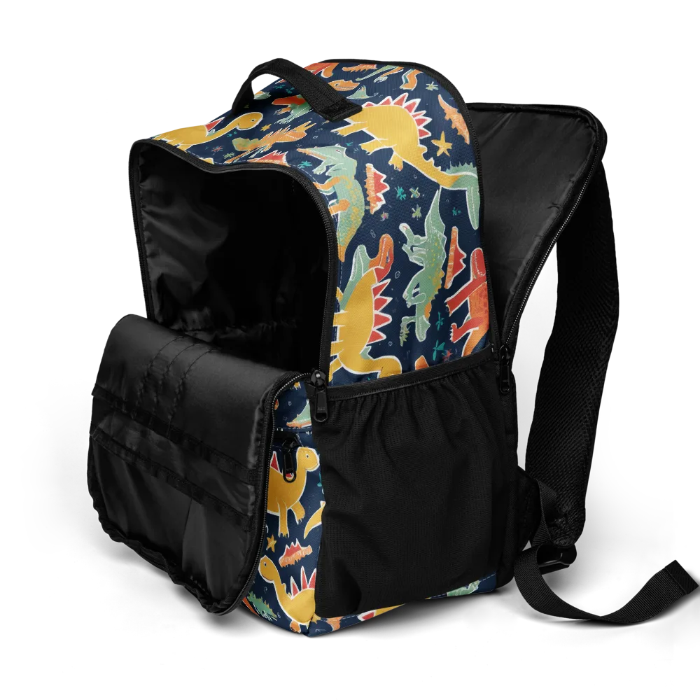 Dino Disco on Utility Backpack — Product details 2
