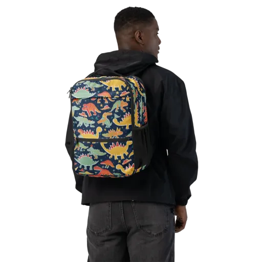 Dino Disco on a Utility Backpack