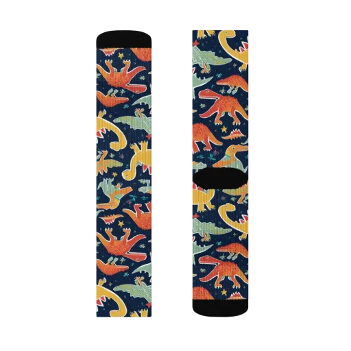 Dino Disco on a Socks