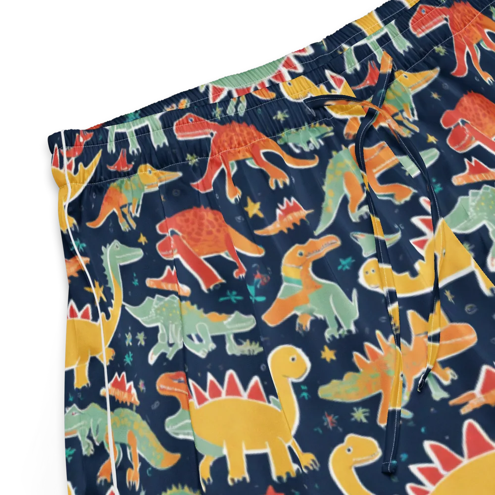 Dino Disco on Women's Pajama Shorts — Product details