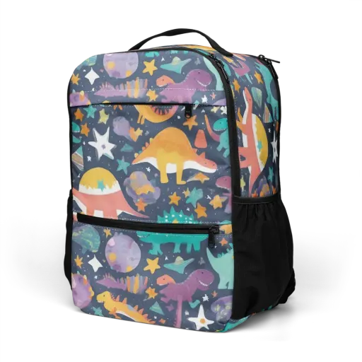 Dino Starfield on a Utility Backpack