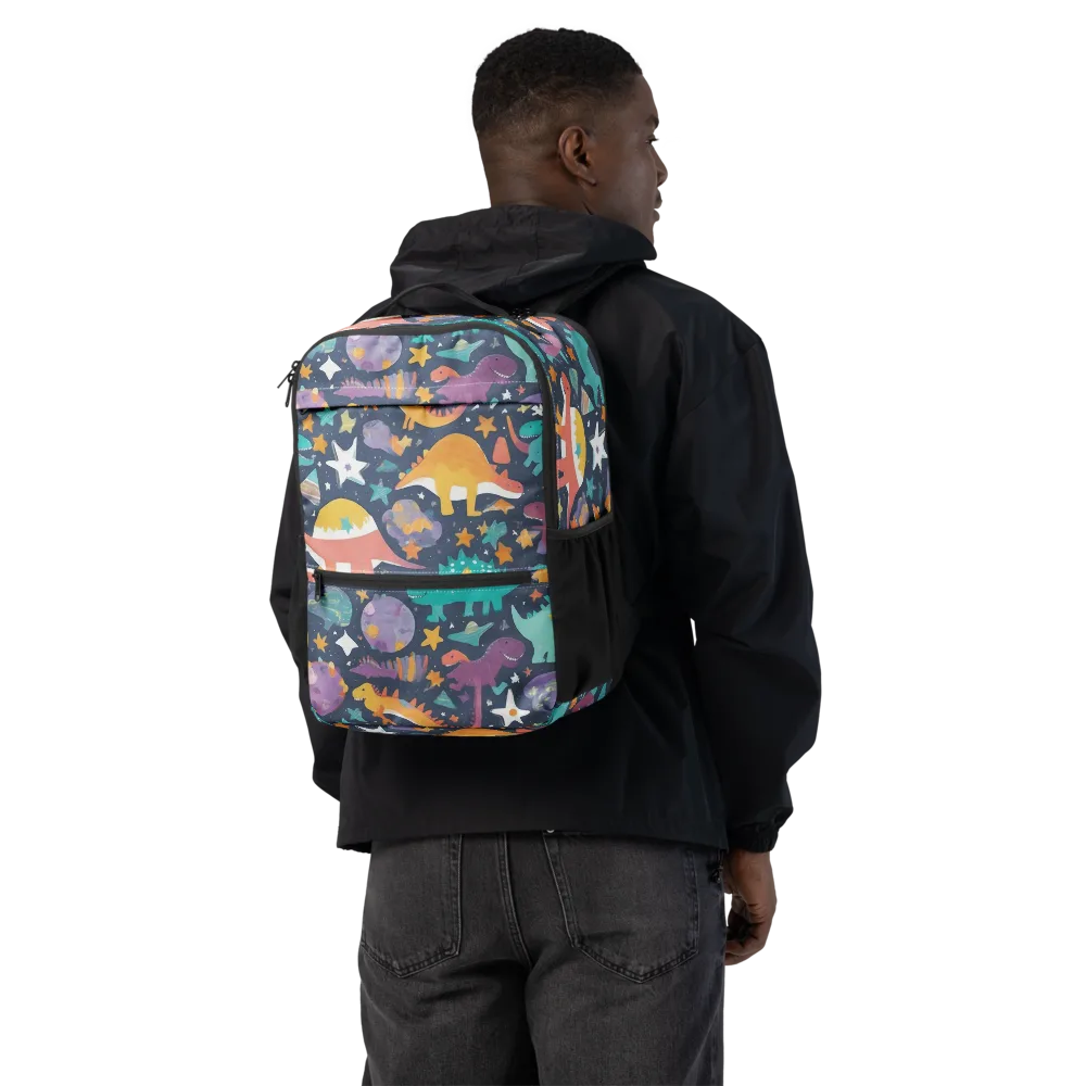 Dino Starfield on Utility Backpack — Back