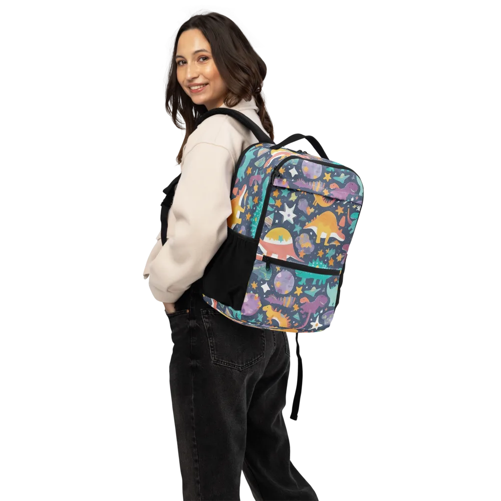 Dino Starfield on Utility Backpack — Back