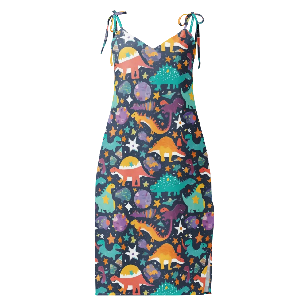 Dino Starfield on Slip Dress — Front