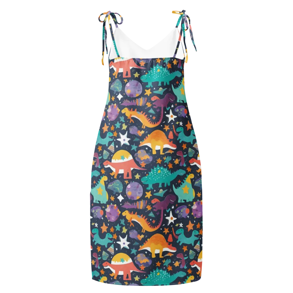 Dino Starfield on Slip Dress — Back