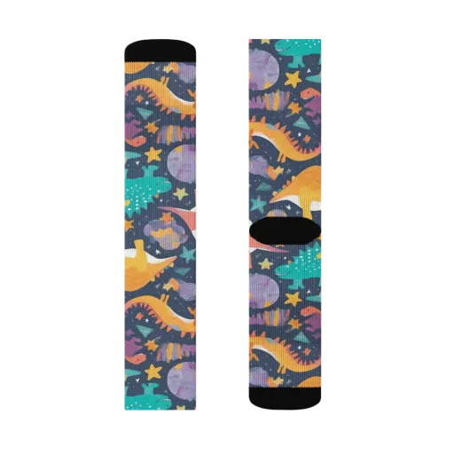 Dino Starfield on a Socks