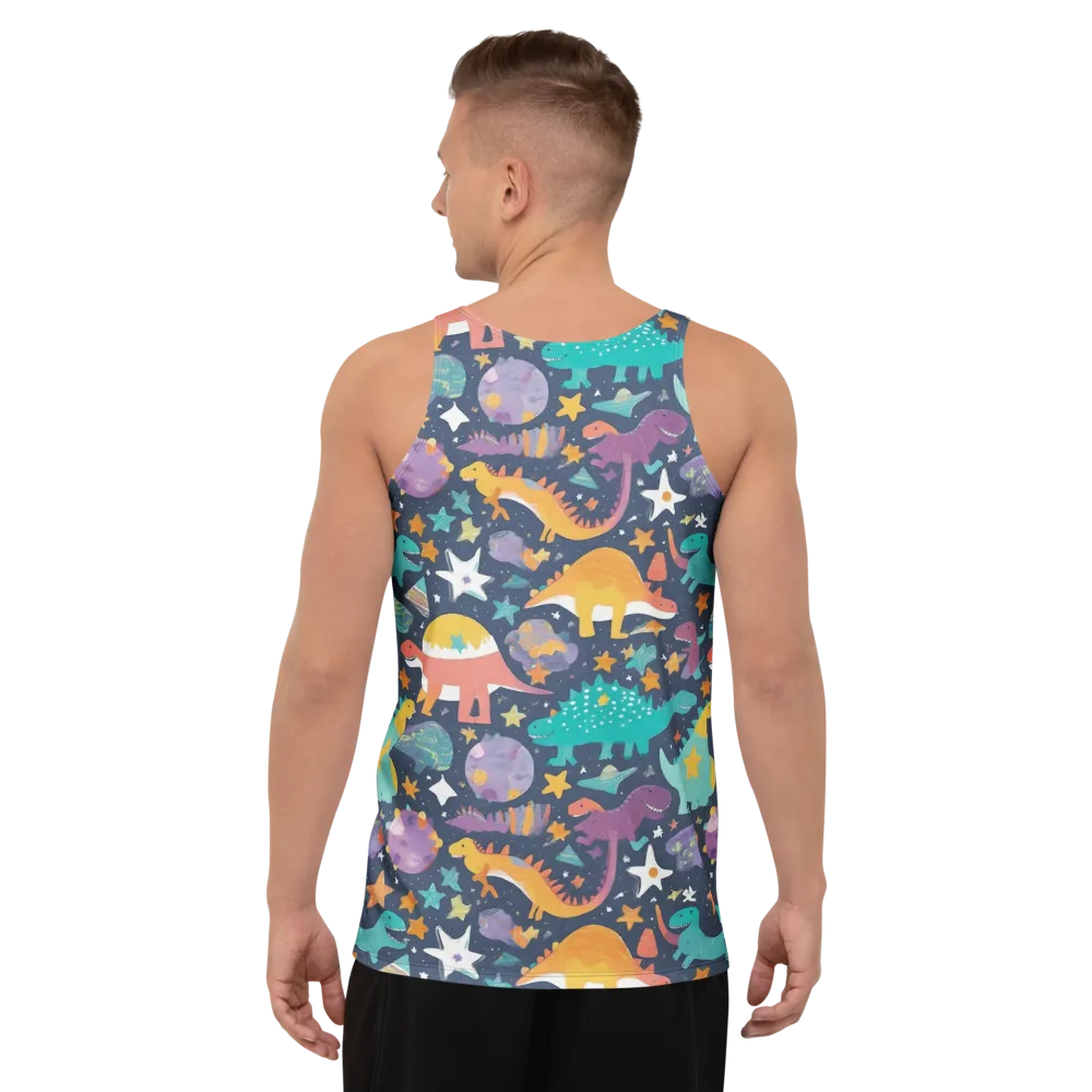 Dino Starfield on Men's Tank Top — Back