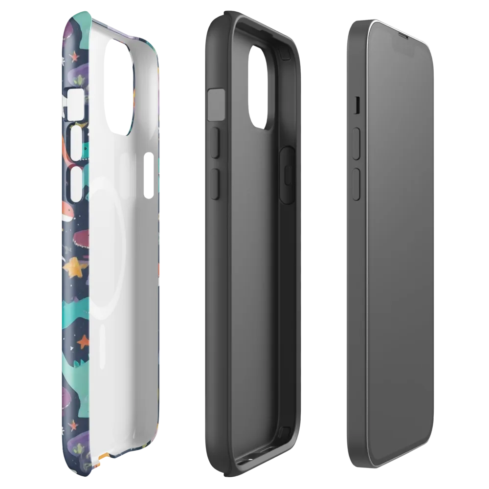 Dino Starfield on MagSafe Tough Case for iPhone® — Front