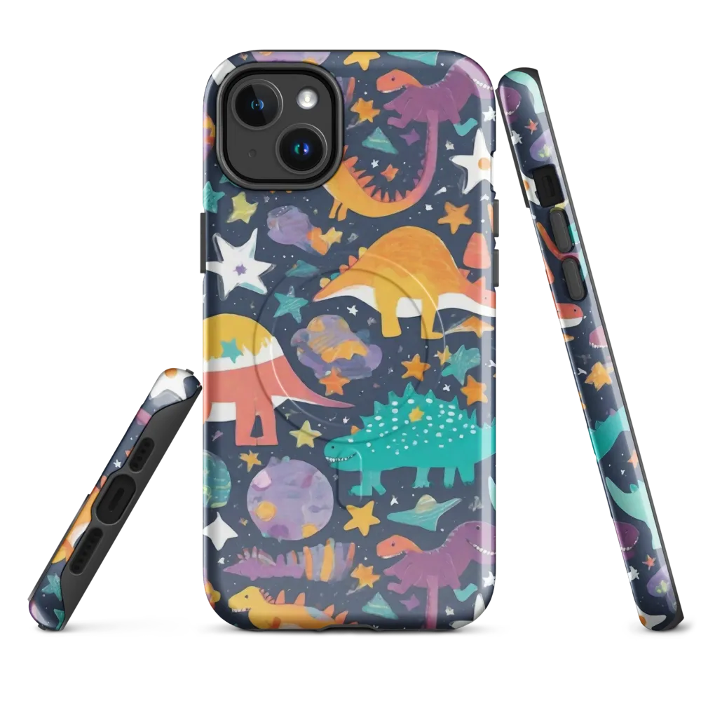 Dino Starfield on MagSafe Tough Case for iPhone® — Front