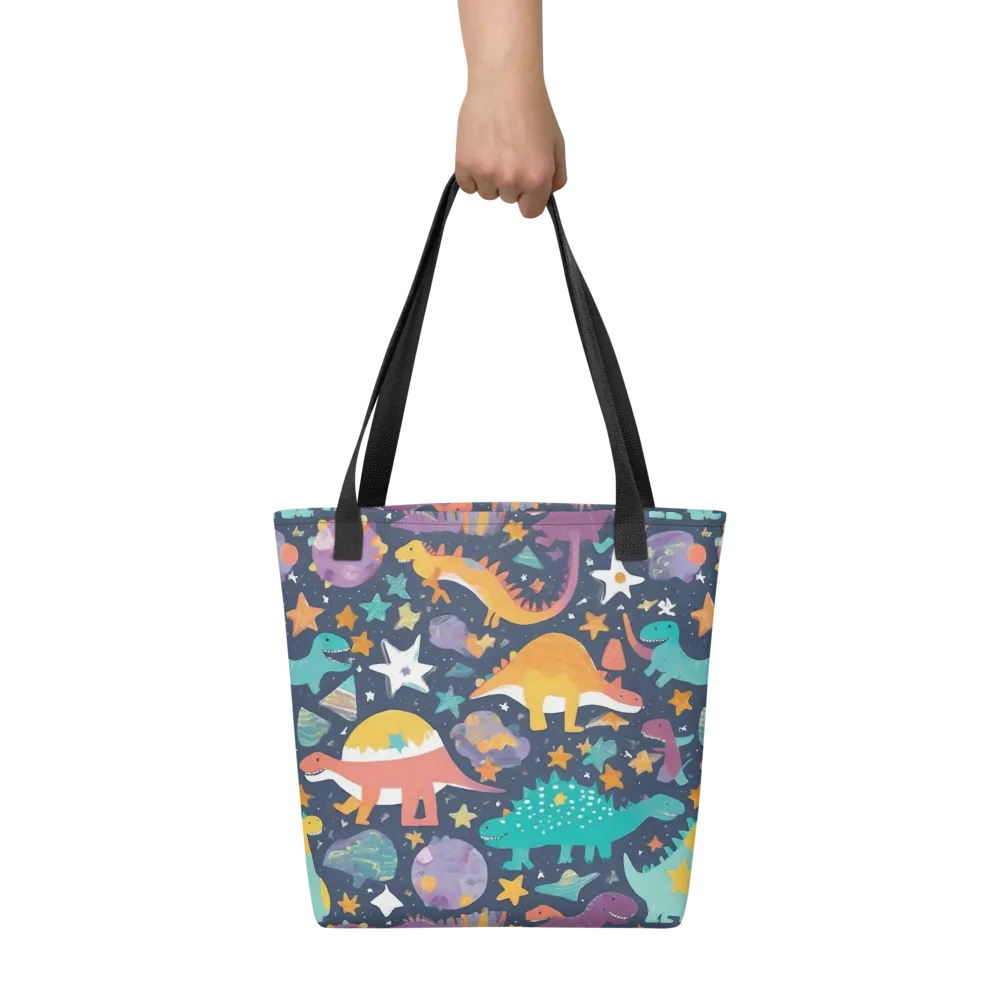 Dino Starfield on Tote Bag — Front