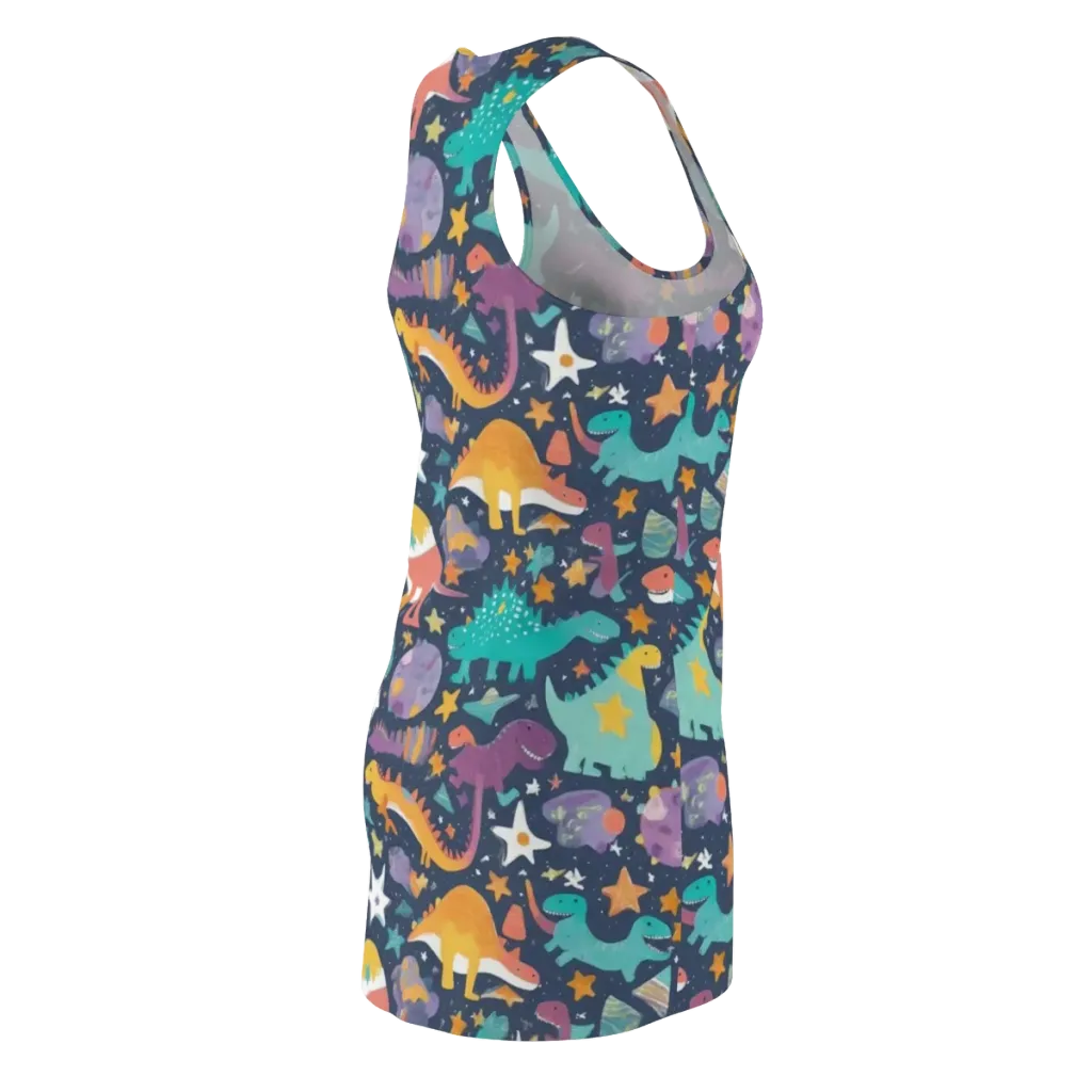 Dino Starfield on Racerback Dress — Back Side