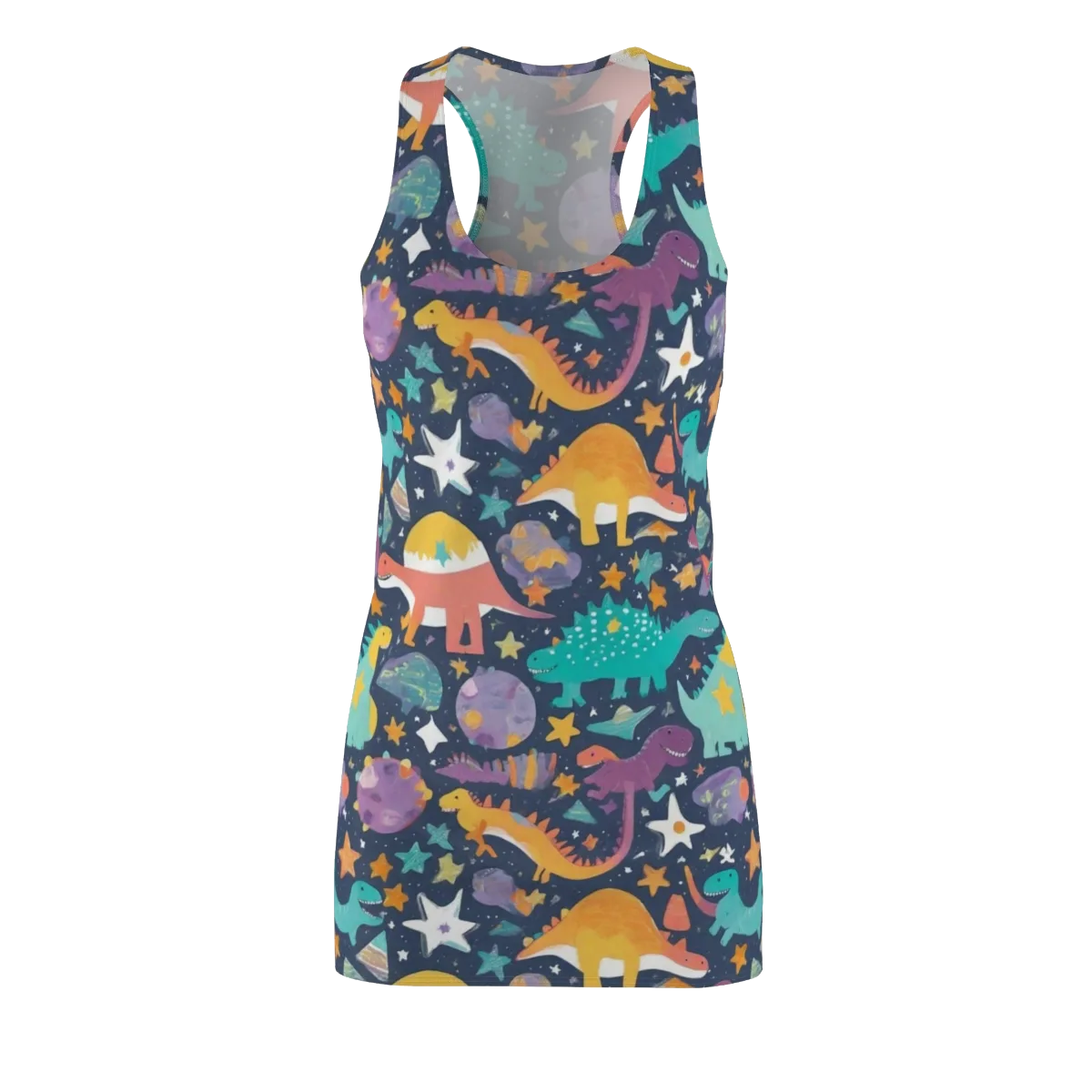 Dino Starfield on Racerback Dress — Front