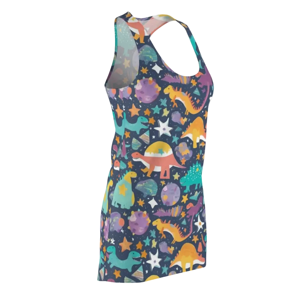 Dino Starfield on Racerback Dress — Front Side