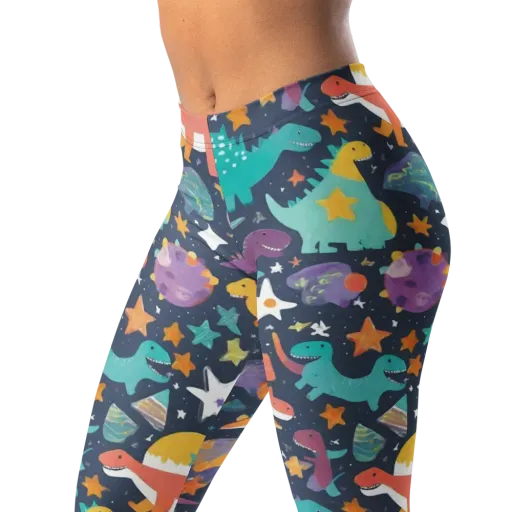 Dino Starfield on a Leggings