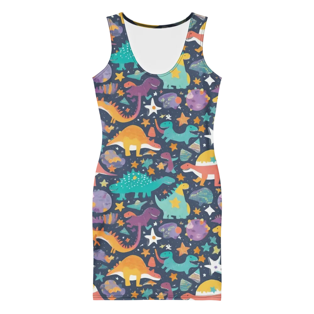 Dino Starfield on Bodycon Dress — Front