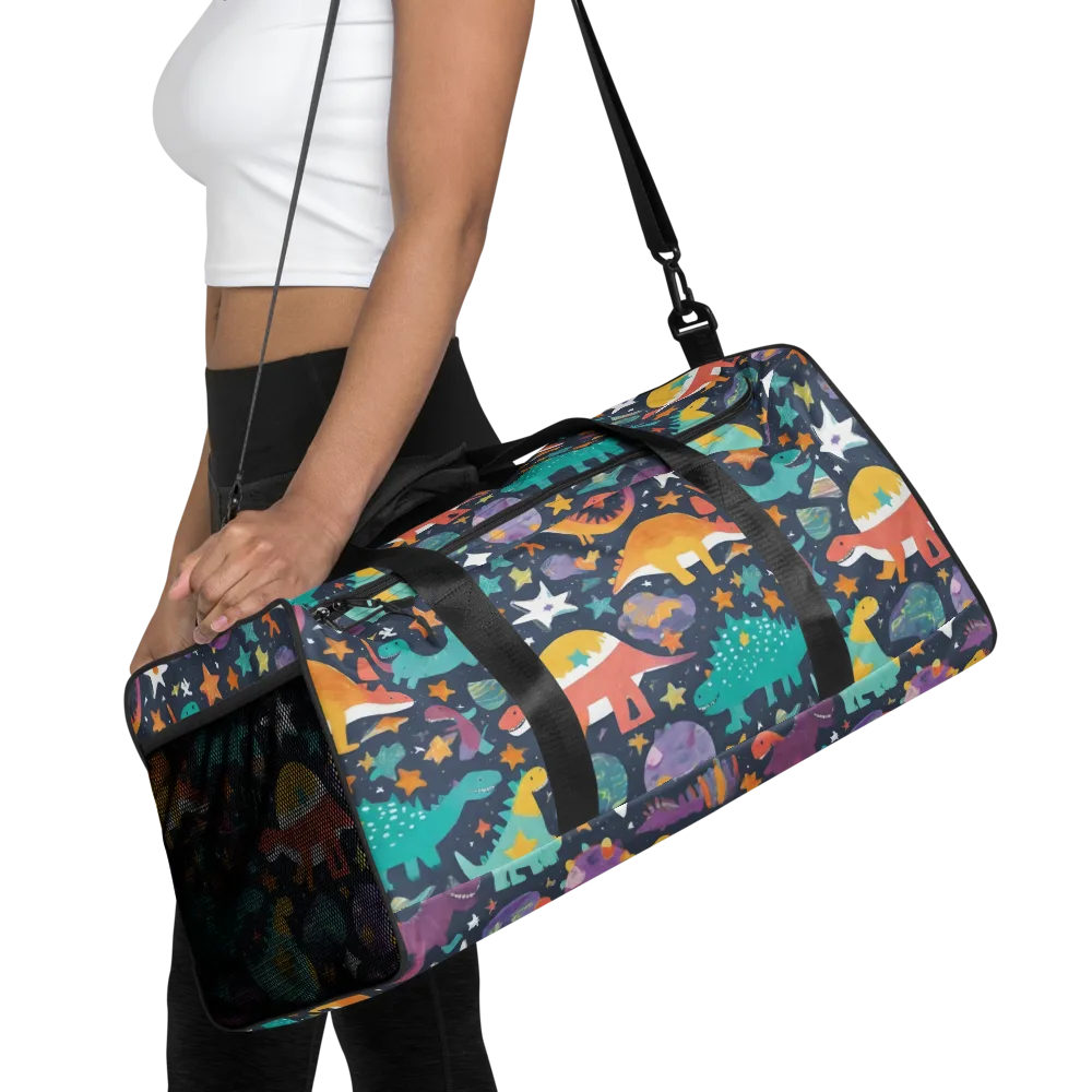 Dino Starfield on Duffle Bag — Front